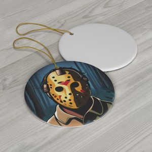 Jason Ceramic Ornament