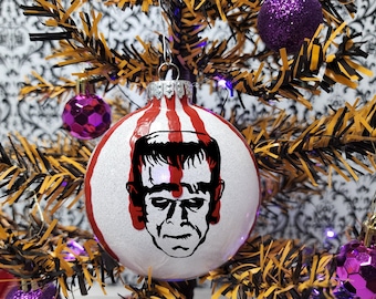 Horror Christmas Ornament Frankenstein Monster Scary movie Horror Fan