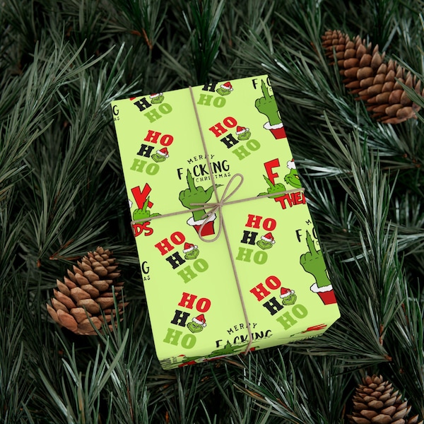 Grinch Christmas Wrapping Paper