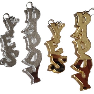 Yes Daddy Earrings / humor/ funny / gifts for her