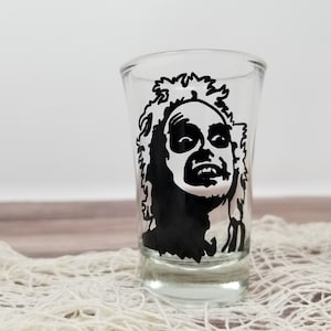 Beetlejuice Horror Shot Glass