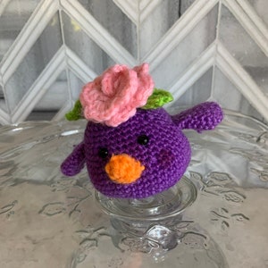 Limu the Amigurumi Purple Bird