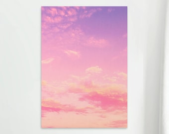 Pink Skies Poster, Beautiful Digital Prints, For the Home, For the Office, Cute Home Decor, Wall Decor, Beautiful Home Decor, Instant DL