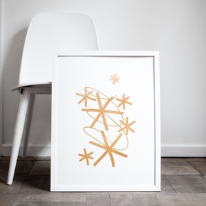 Snowflakes, Snowflake Decor, Snowflake Decoration, Digital Print, Home Decor, Holiday Decor, Christmas Decor, Winter, Winter Gift