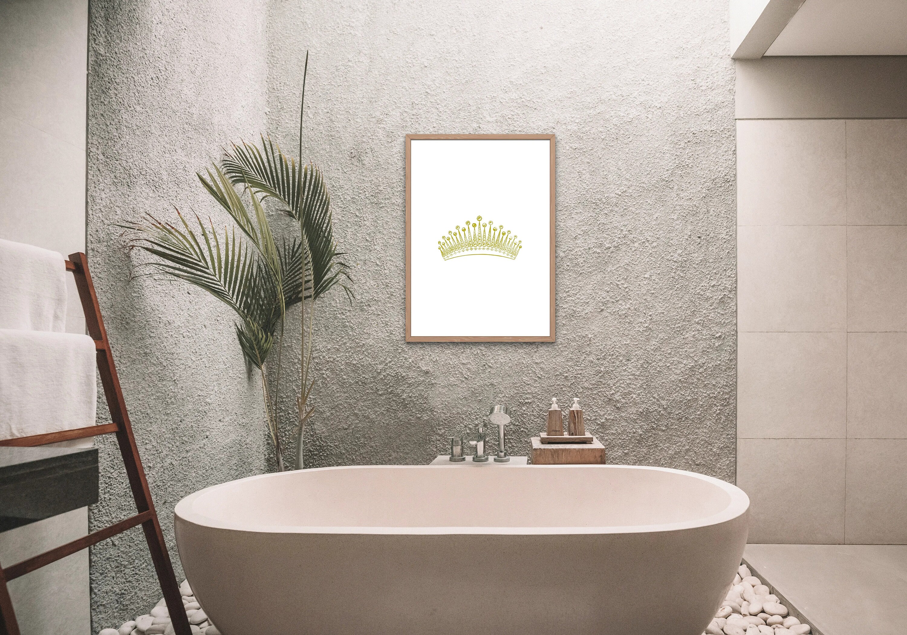 Gold Crown Print, Queen Wall Decor, Girl's Room (digital Download) - Etsy