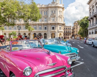 Havana Cuba |  1950's taxi | Cuba street photography | Havana | Cuba | Travel Cuba | Travel photography | Collectible cars | Old world style