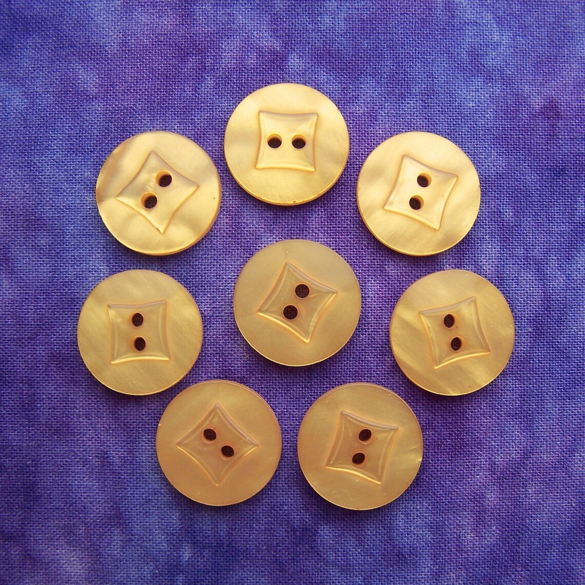 Yellow Sewing Buttons 18mm .71 inch CHOOSE Pastel Golden Etsy