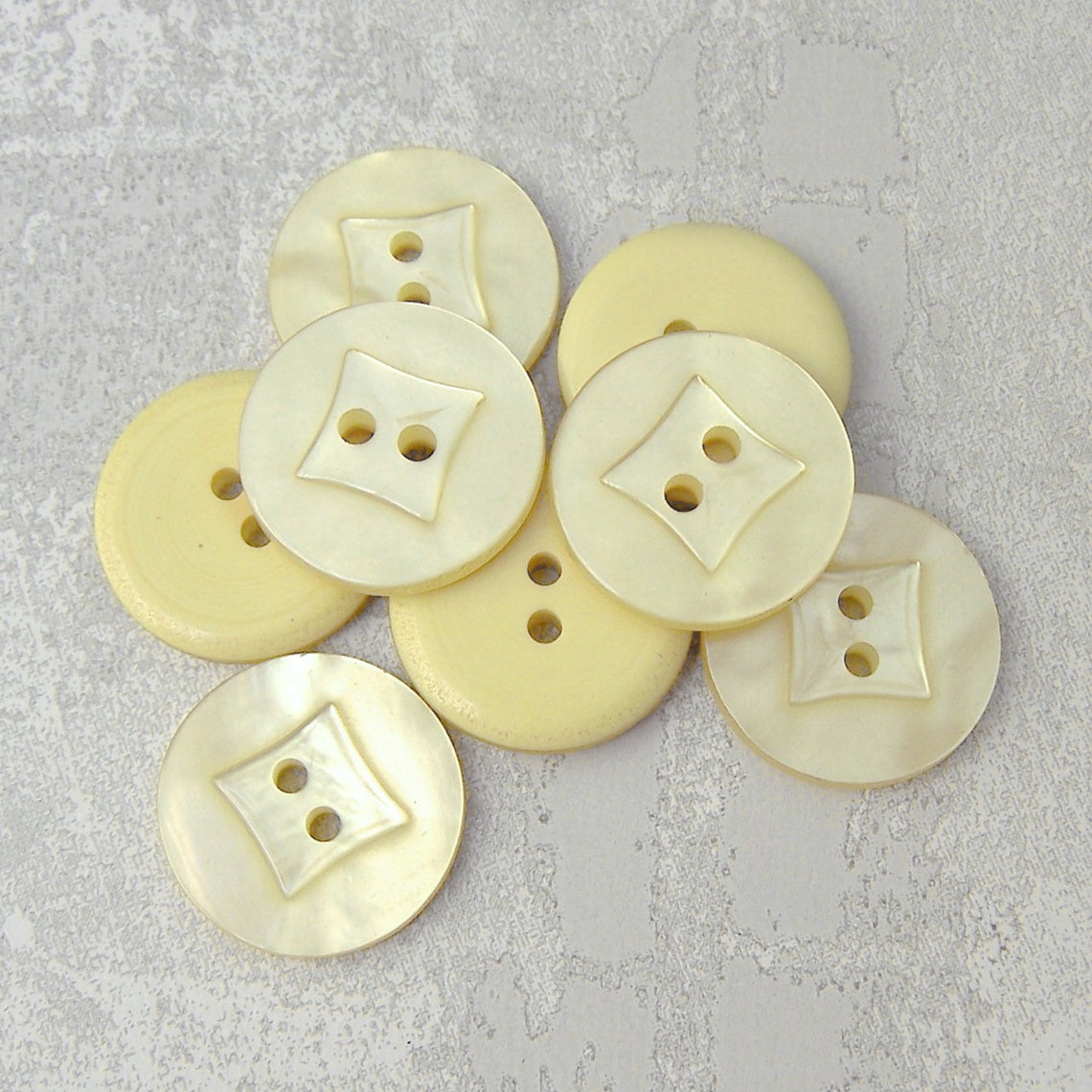 Yellow Sewing Buttons 18mm .71 inch CHOOSE Pastel Golden Etsy