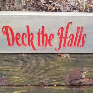 Deck the halls merry Christmas xmas songs | Etsy