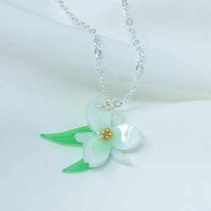Venti&#39;s Cecilia Flower Necklace (A Genshin Impact-Inspired Handmade Item)