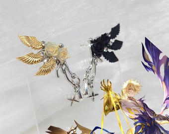 HSR Phainon Khaslana Earrings Honkai Star Rail Jewelry Anime Earrings Honkai Casual Cosplay Gift Phainon Ultimate God Form Merch Gift