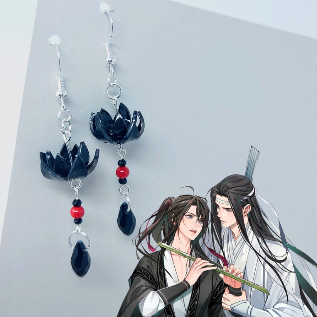 MDZS Wei Wuxian Earrings Lan Wangji Earrings Mo Dao Zu Shi Jewelry