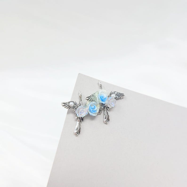 Cloud Rertainer Cloud Retainer Earrings Silver Crane Jewelry Genshin Impact Xianyun ...