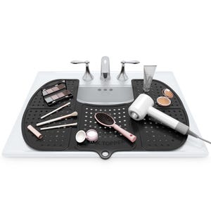 Bathroom Sink Cover for Counter Space. A Makeup mat for Vanity and Bathroom Must Haves. Great for RV&#39;s and as a Makeup Brush Cleaner. Large.