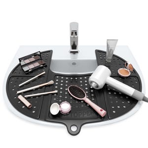 Bathroom Sink Cover for Counter Space. Makeup mat for Vanity and Bathroom Must Haves. Great for RV&#39;s and as a Makeup Brush Cleaner. Standard