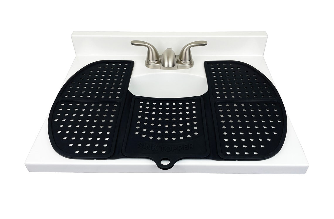 Foldable Bathroom Sink Cover for Counter Space. A Makeup mat Etsy