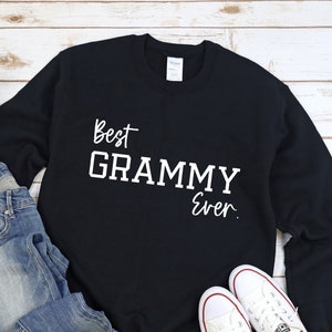 Mejor sudadera Grammy Ever, regalos para Grammy, amor por Grammy, jersey Grammy,