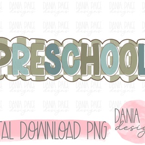 preschool, sublimation, digital design, png