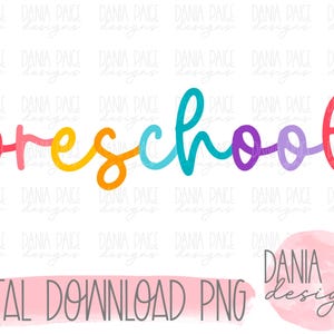 preschool, sublimation, digital design, png