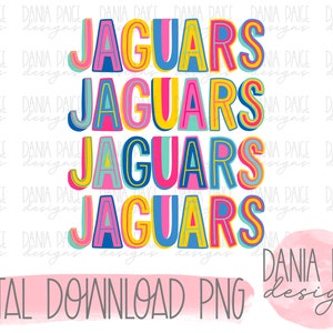 jaguars, sublimation, digital design, png