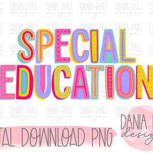 educación especial, sublimación, diseño digital, png