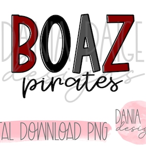boaz pirates, sublimation, digital design, png