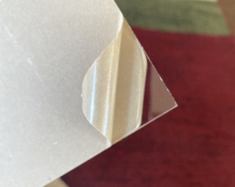 1/8" (0.124") 3mm and 1/4" Clear Cast Acrylic perfect for engraving, photos, LED lamp, craft, Glowforge, Laser