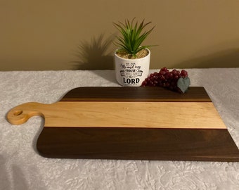 100% Handmade Real hardwood Cutting board. Perfect for engraving. Gift for Christmas, Weddings, Anniversary, House warming!!!