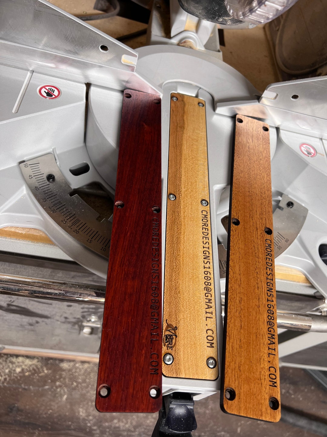 Zero Clearance Insert for Festool Kapex 120 Miter Saw laser Cut and