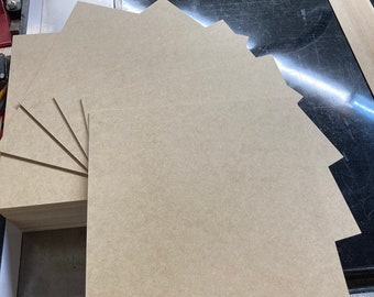 SALE!!! 1/8&quot; (3mm) Laser safe MDF and 1/8” White MDF or Dry Erase board perfect for Glowforge, Laser, woodworking, craft&gt;&gt;