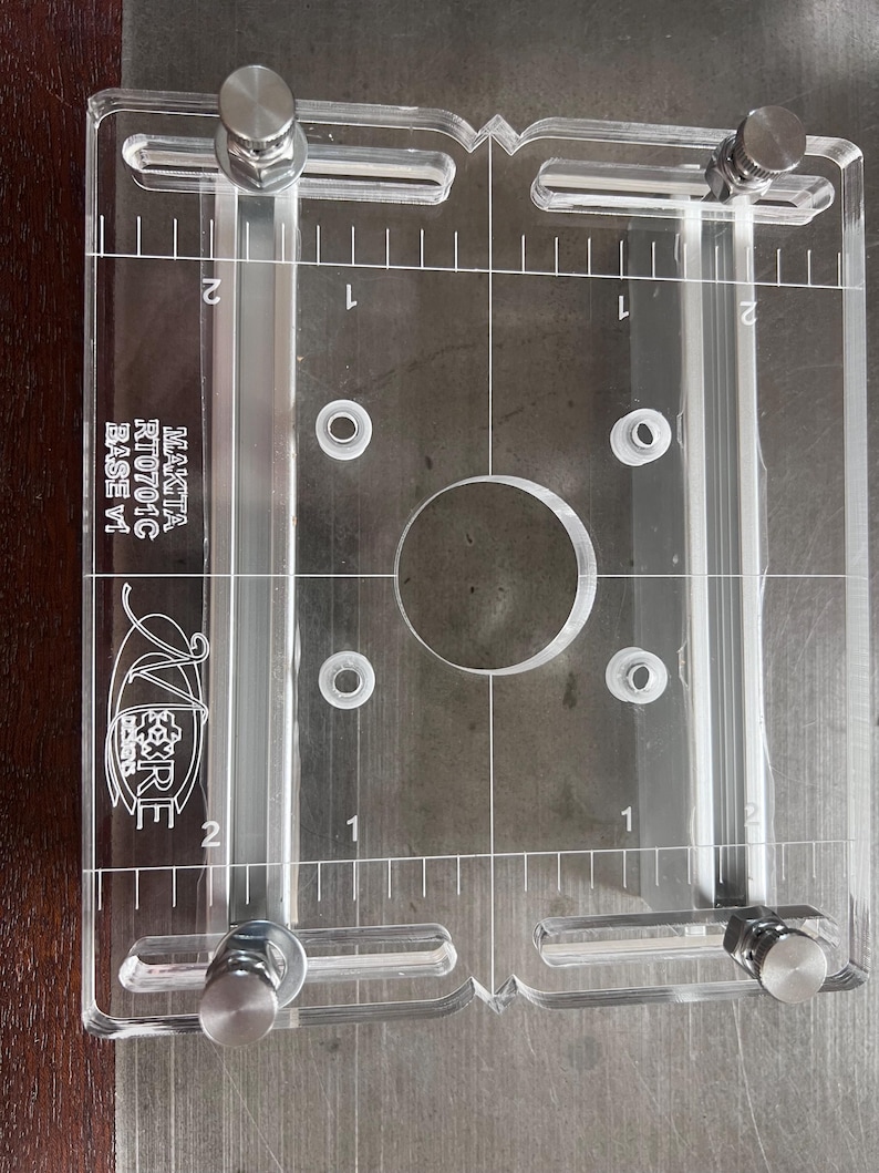 Router Base Plates Jigs 1/2