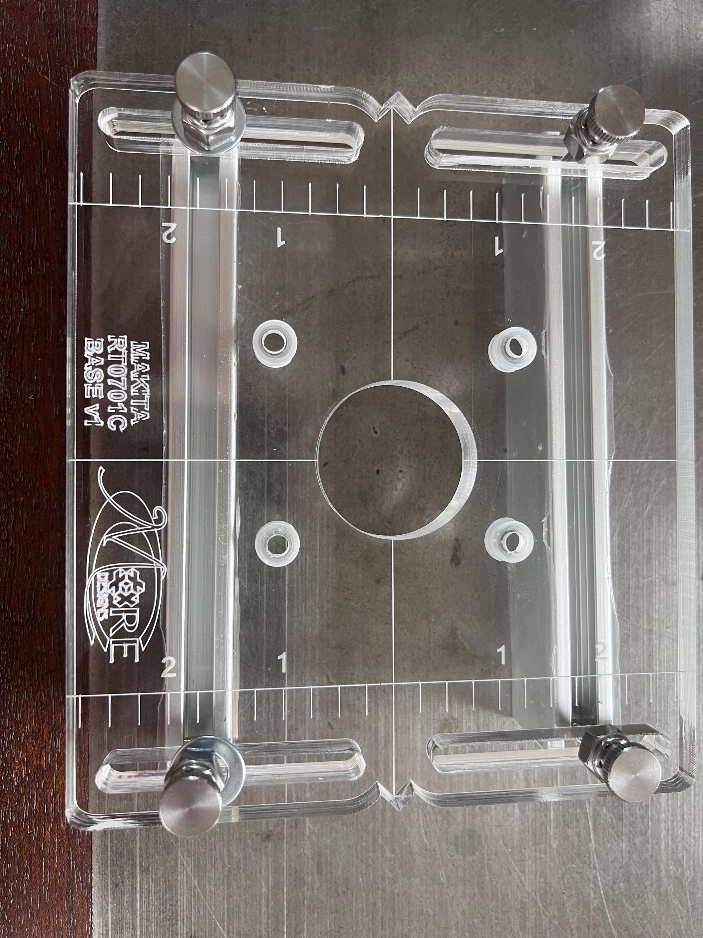 Router Base Plates Jigs 1/2
