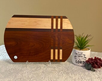 100% Handmade Real hardwood Cutting board. Perfect for engraving. Gift for Christmas, Weddings, Anniversary, House warming!!!