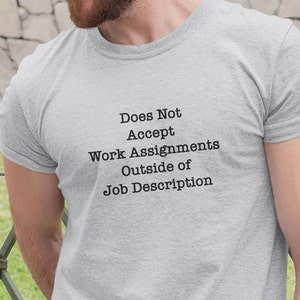Funny Work Place T-Shirt, Unisex Office Humor T-Shirt, Office Colleague Gift, Office Performance Review Shirt, Corporate Work Shirt