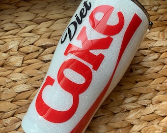 Glitter Soda Pop Tumbler: Custom Design Tumbler