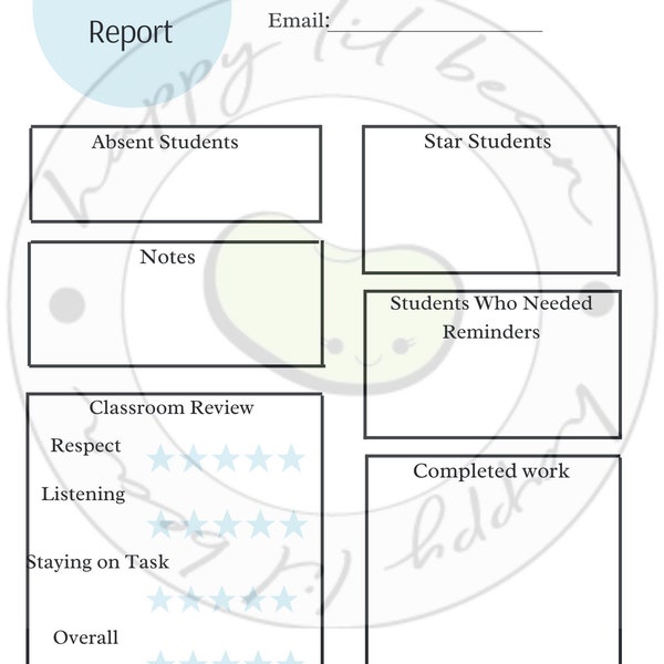 Substitute Report