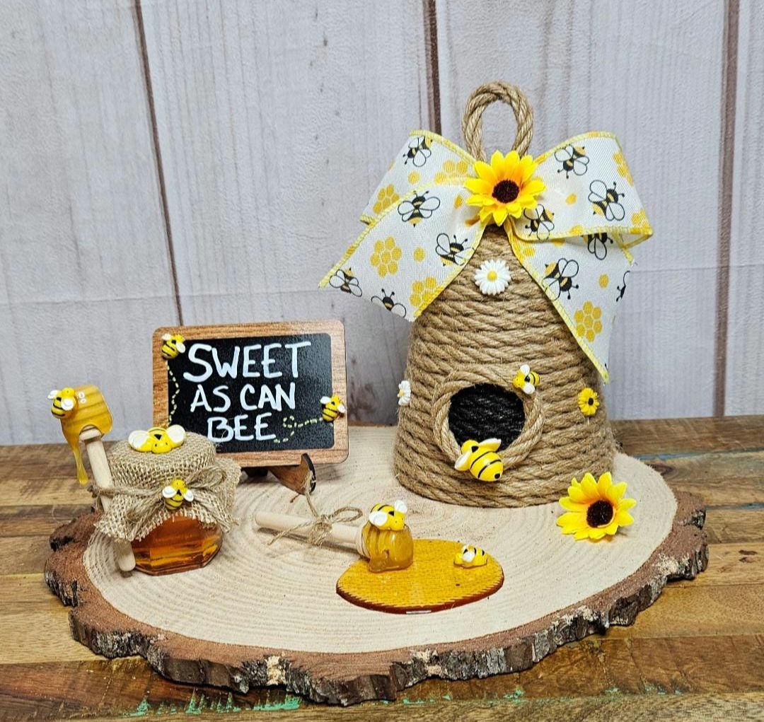Bee Baby Shower Decoration-bee Theme Party Centerpiece-sweet as Can Bee ...