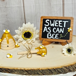 Bee Decor-Bee Baby Shower decor-Bee theme Table decor-Bee party centerpiece-Bee Gender reveal Decor-Bee tiered tray decor-Bee party favors