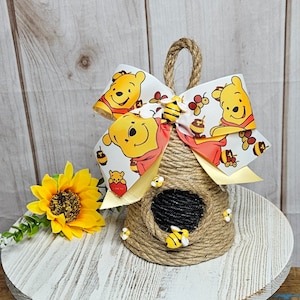 Winnie the Pooh Beehive-Winnie the Pooh Baby shower decoration-Pooh party decoration-Pooh table decor-Pooh birthday decor-Pooh Baby gift