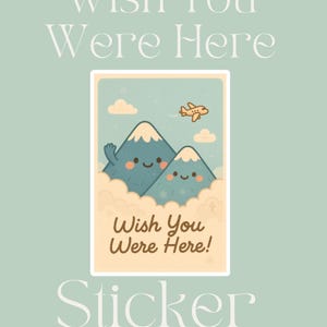 Armenia Sticker: Wish You Were Here - Mount Ararat Vinyl Decal