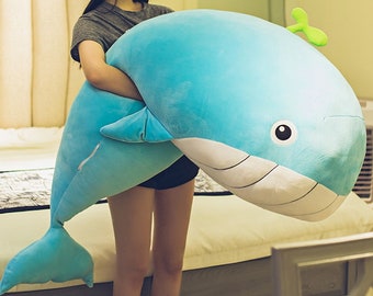 big whale plush