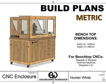 METRIC CNC Enclosure XL Build Plans