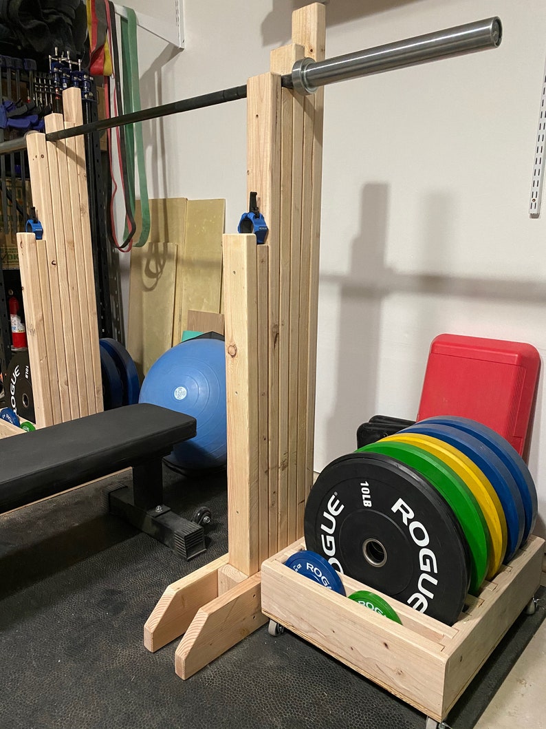 DIY Rogue Echo Bumper Plate Storage Plans Etsy