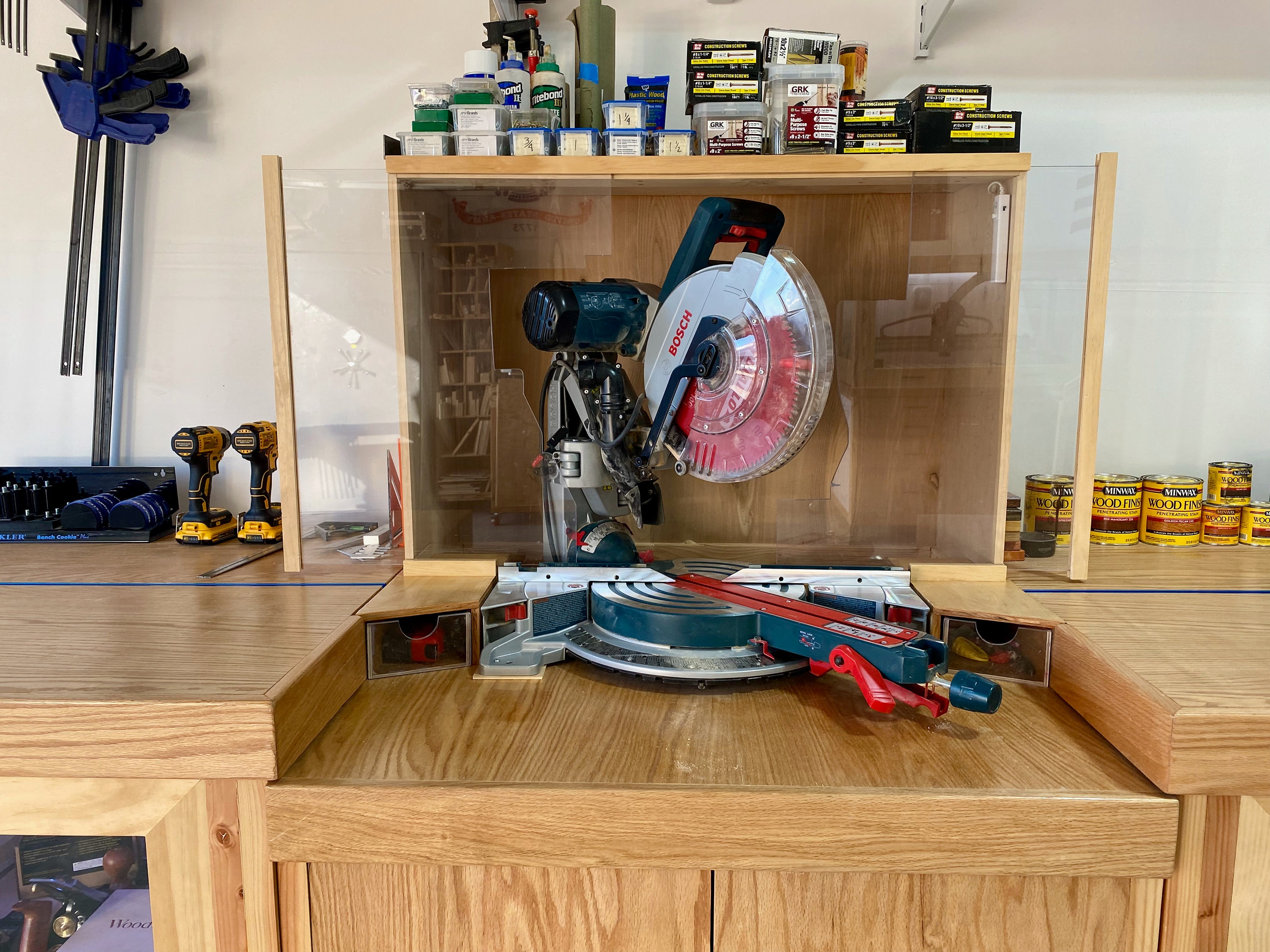 Over engineered Miter Saw Station Plans Etsy