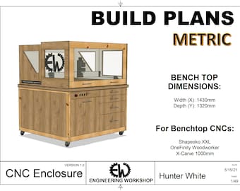 METRIC CNC Enclosure XXL Build Plans