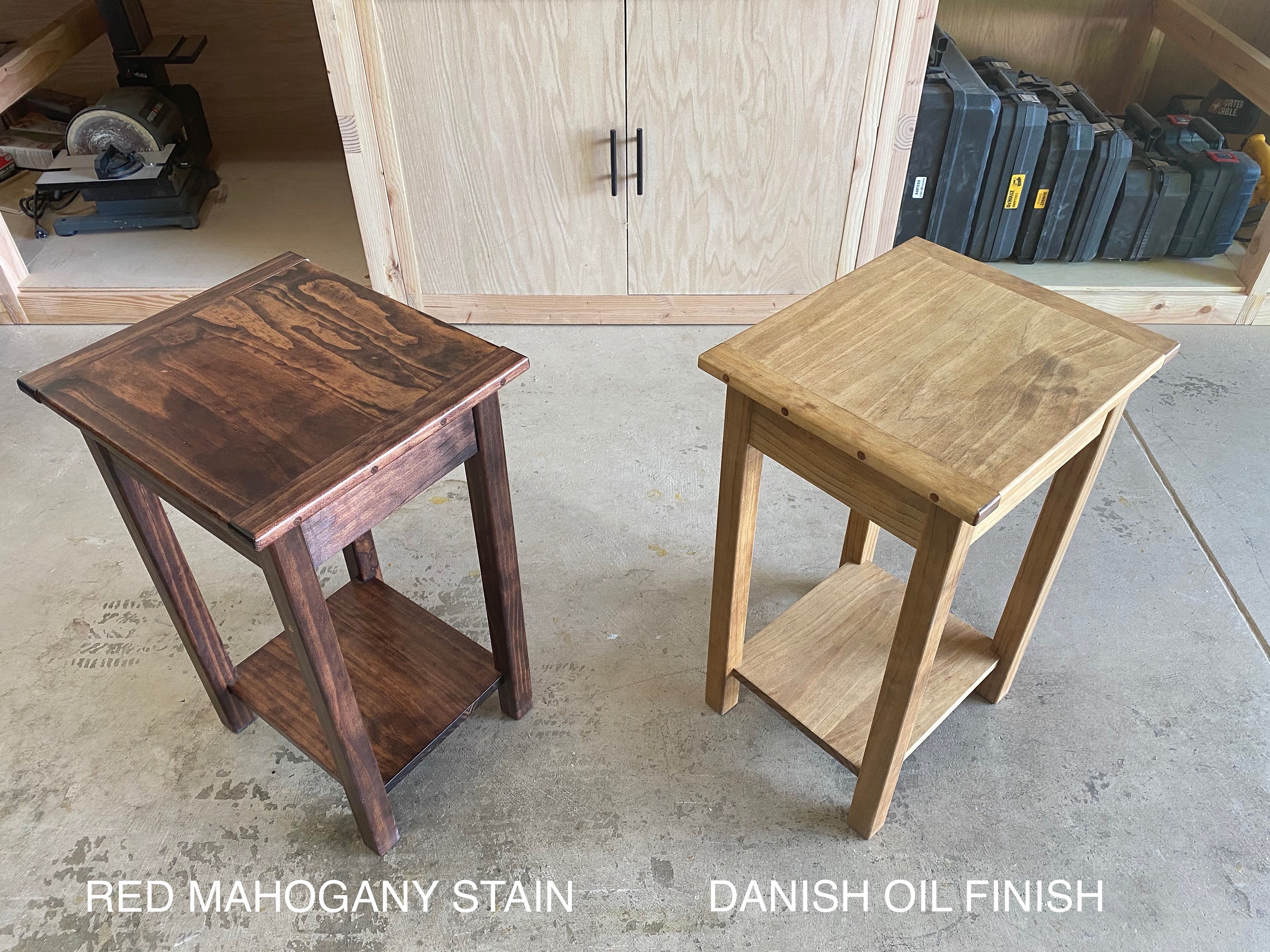 DIY End Table Plans Etsy