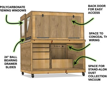 なおーきページ CNC Enclosure XXL Build Plans - Etsy