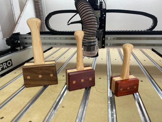 Woodworking Mallet Build Plans: CNC Router, Hand Tool, & Templates