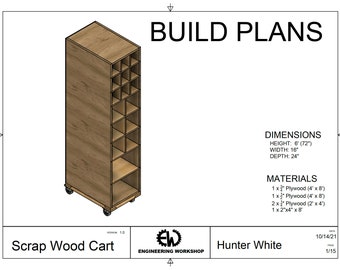 Scrap Wood Cart Build Plans