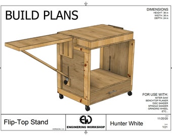 Extremely Versatile Flip-top Cart - Etsy